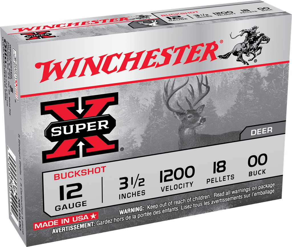 Winchester Super X Buckshot 12 Gauge 3 1/2