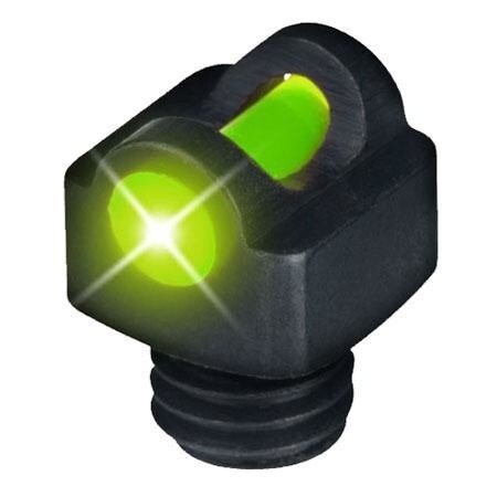 TruGlo Starbrite Deluxe Fiber Optic Shotgun Sight 6-48 Thread Green