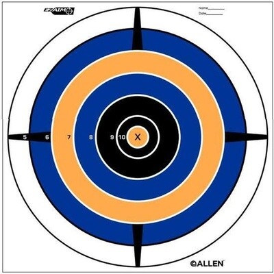 Allan EZ Aim Bullseye Targets 12-Pack
