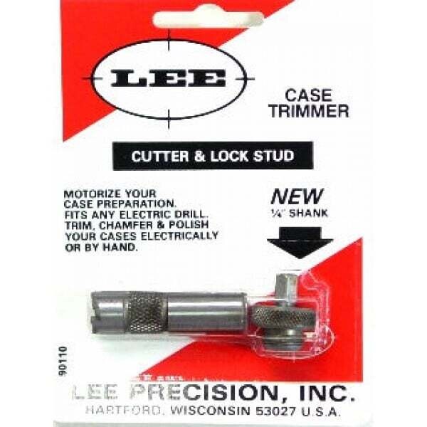 Lee Cutter &amp; Lock Stud  Case Trimmer 1/4&quot; Shank