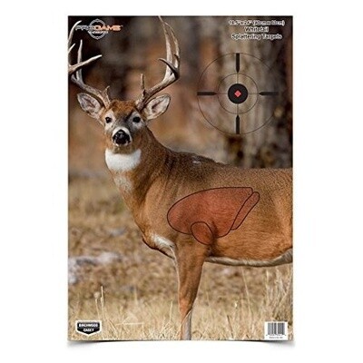 Birchwood Casey Pre-Game Targets Whitetail Deer 3 16.5" x 24" Reactive Targets