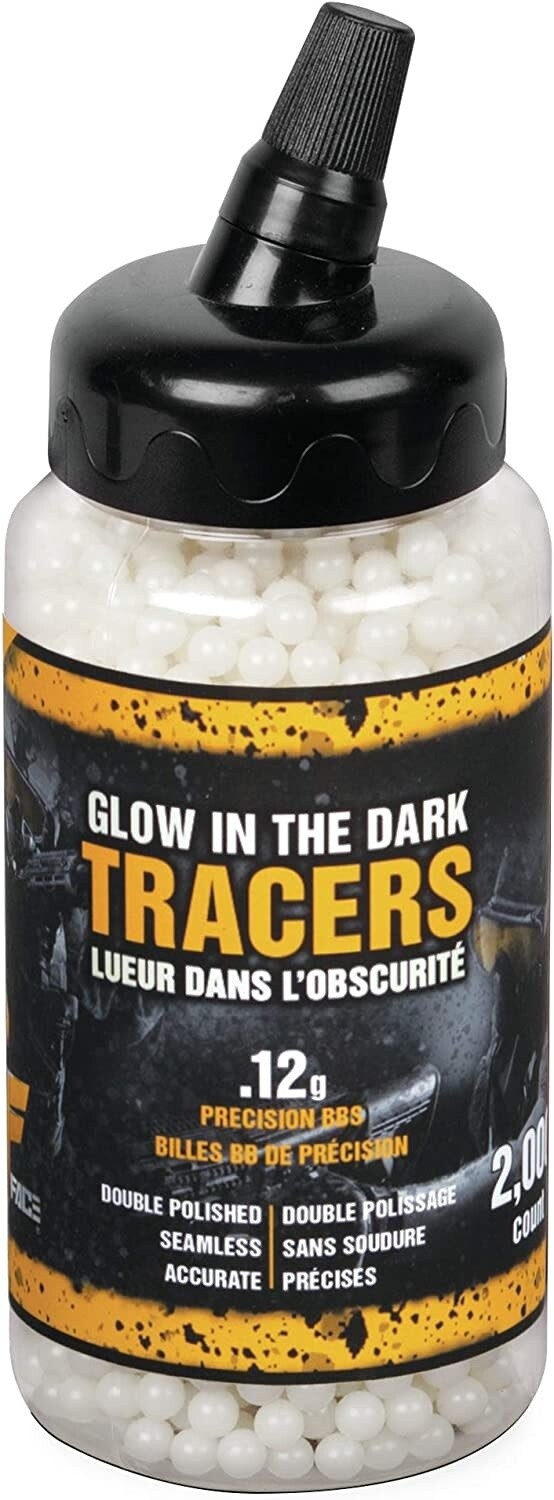 Crosman Glow in the Dark Tracers .12g BB (2000 Count)