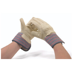 Fully Lined Pig Grain Leather Gloves