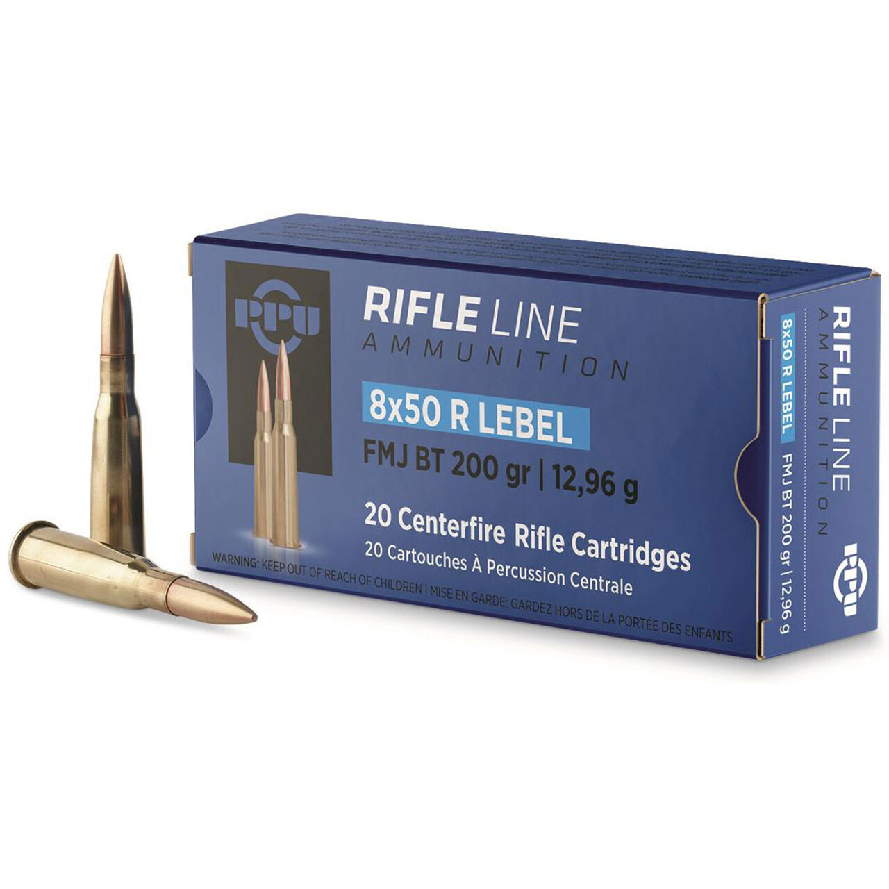 Prvi Partizan (PPU) 8x51R Lebel 200 Grain FMJ BT (20 Rounds)