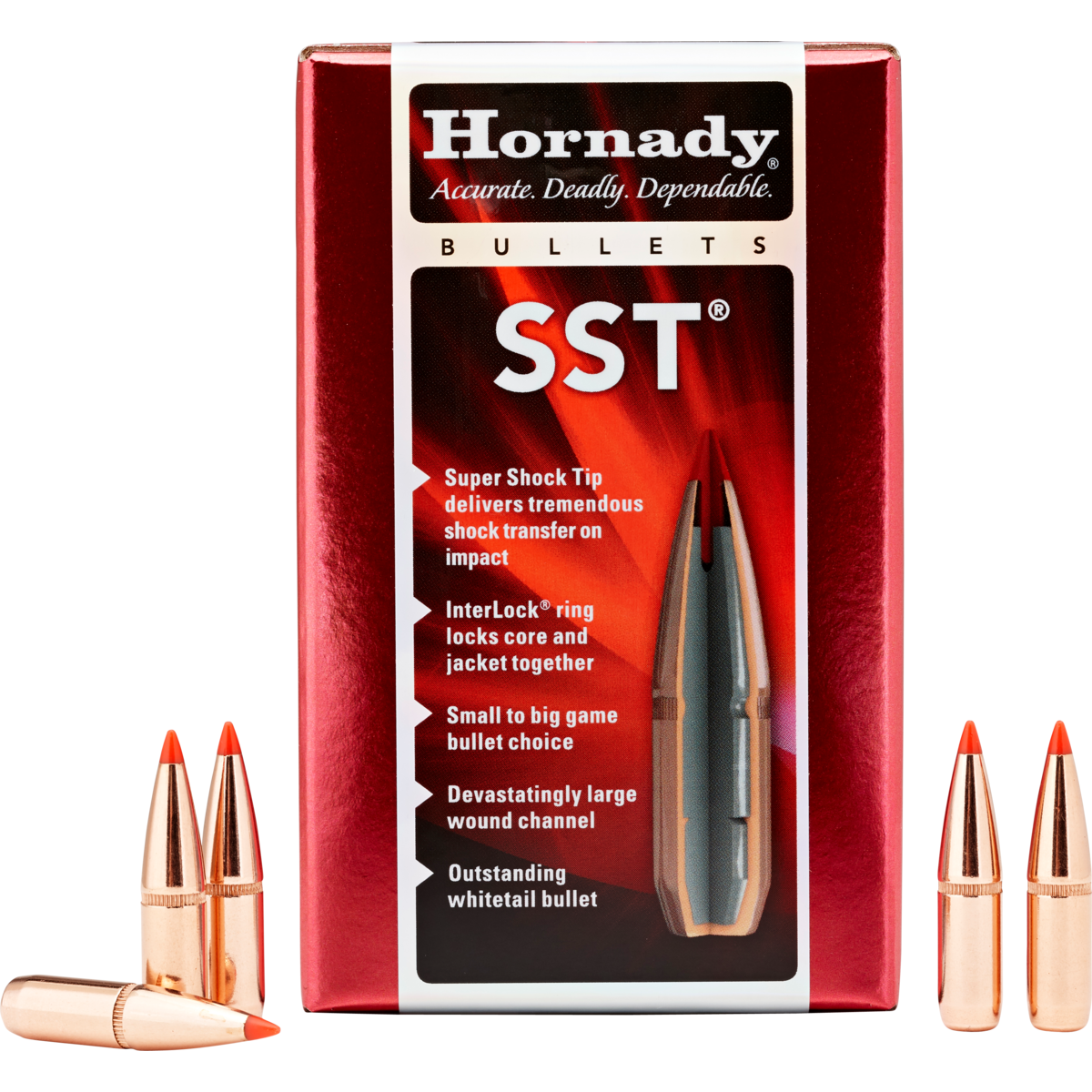 Hornady SST .270 Cal  .277 Dia 130 Grain (100 Count)