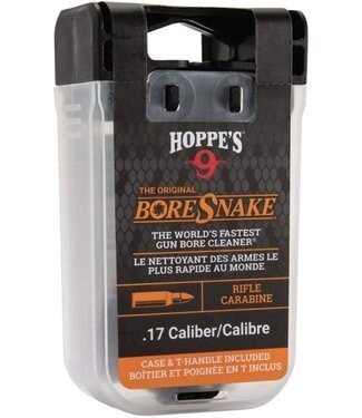Hoppe's BoreSnake w/ Carry Case & Pull Handle .17 Cal /.17HMR