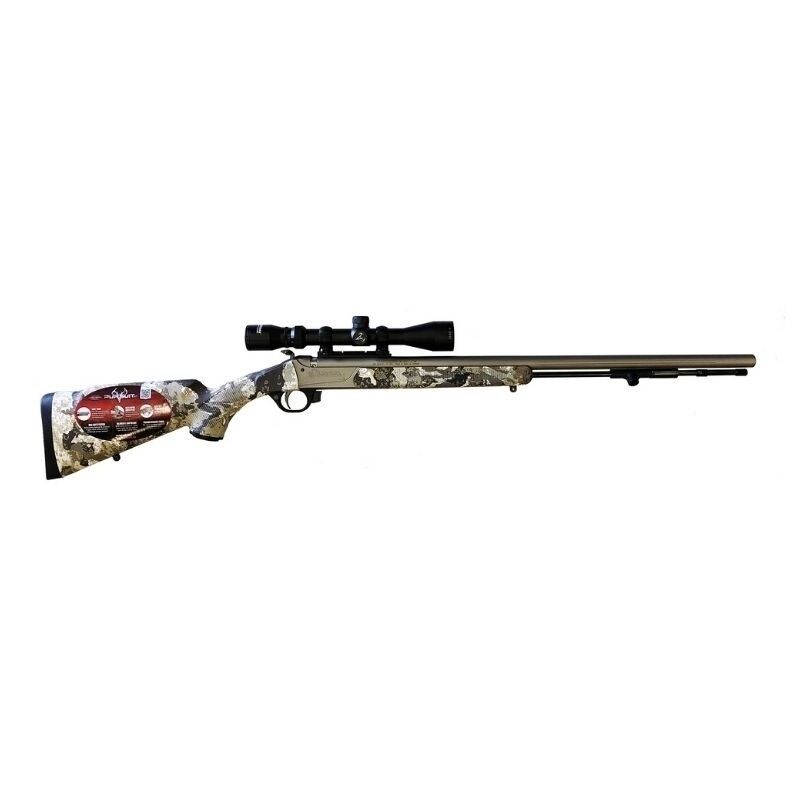 Traditions Pursuit XT 50 Cal 26" Cerakote Stainless Steel Barrel Cervidae Camo w/ 3-9x40 Scope