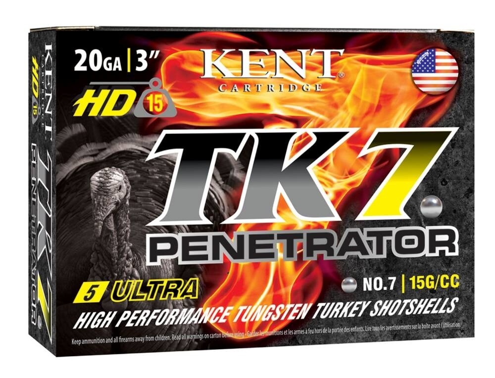 Kent TK7 Penetrator 12 Gauge 3" #7  (5 Rounds)