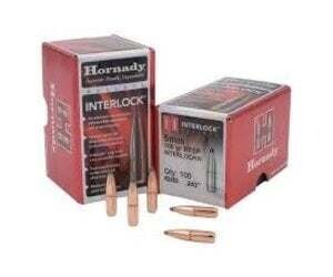 Hornady Interlock 6mm Bullets 100 Grain BTSP (100 Count)