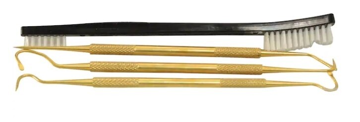 Hoppe&#39;s Brass Cleaning Tools Picks &amp; Brush