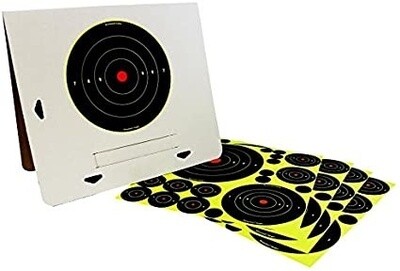 Birchwood Casey Shoot-N-C Deluxe Target Kit 4-Pack w/ Easy-to-Assemble Frame