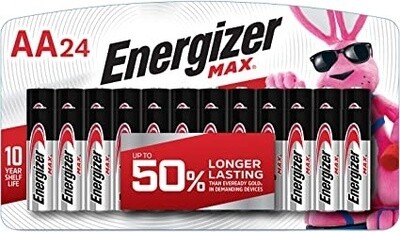 Energizer Batteries AA 24