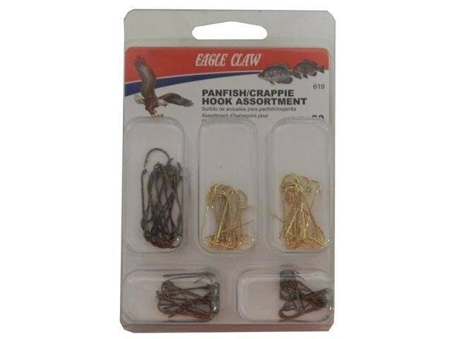 Eagle Claw Panfish/Crappie Assortment Hooks (80 Quantity) – Store –  Triggers and Bows