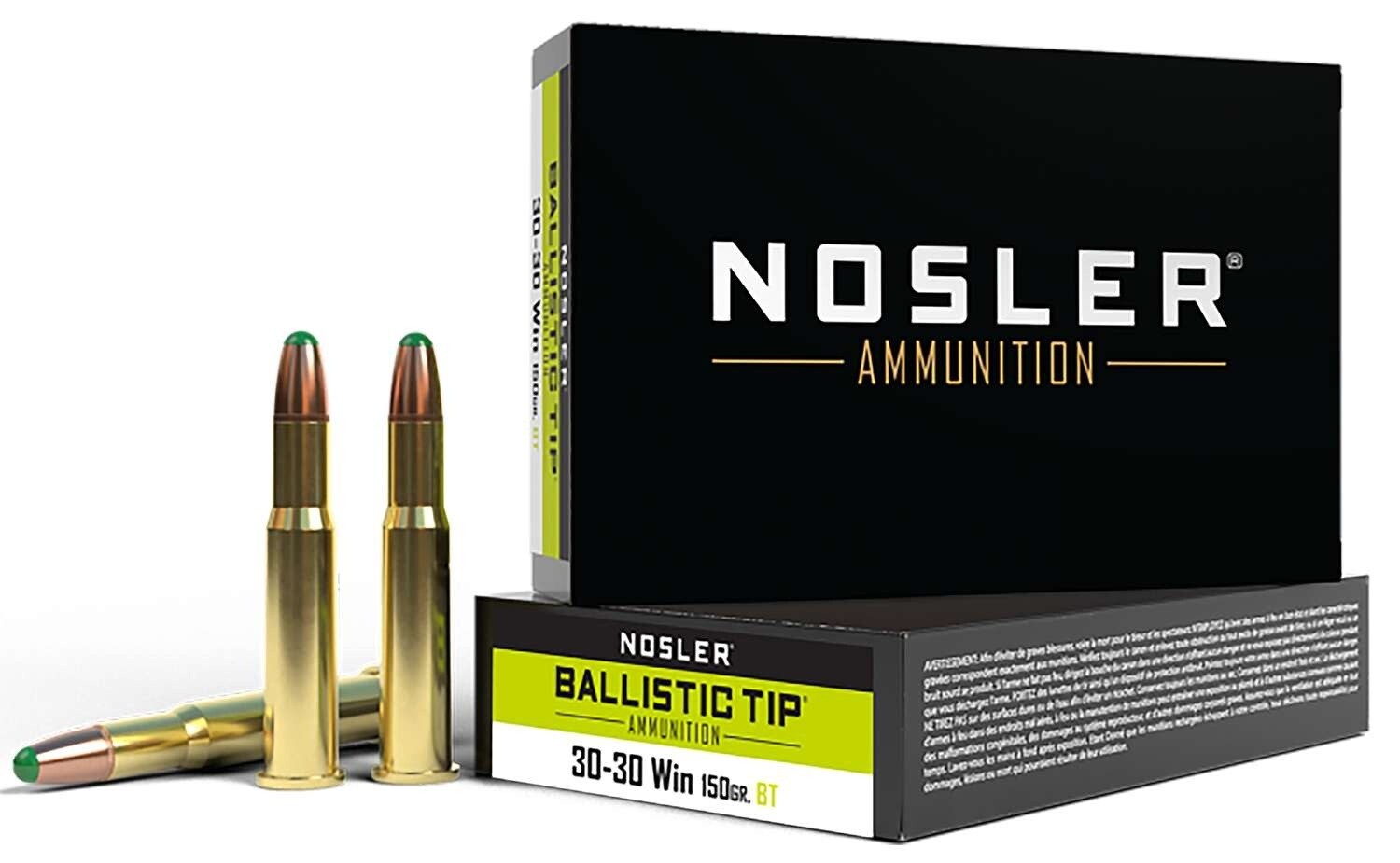 Nosler Ballistic Tip .30-30 Win. 150 Grain  (20 Rounds)
