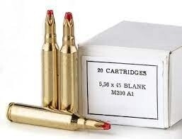 PPU 5.56x45mm Blank M200 Rifle Cartridges (20-Count)