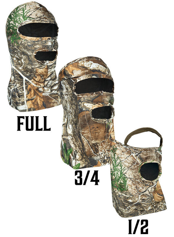 Primos 3/4 Mask Stretch Fit RealTree Edge