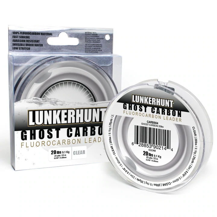 Ghost Carbon Clear Fluorocarbon Leader Line – 15 lbs/25 Yards – Store –  Triggers and Bows