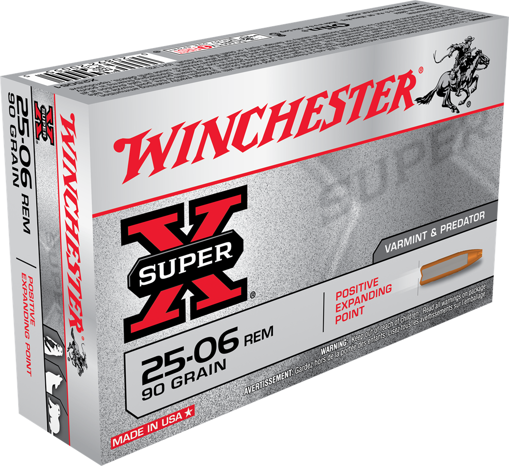 Winchester Super-X 25-06 Rem 90 Grain SP (20 Rounds)