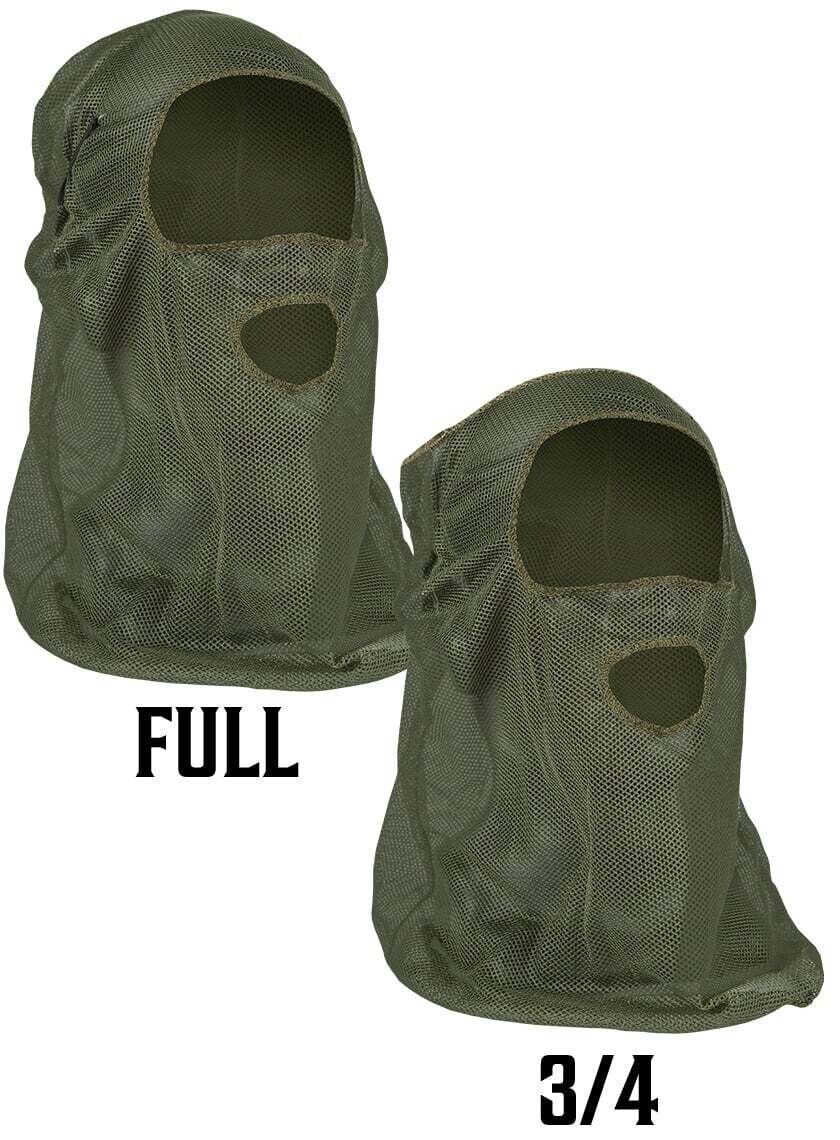 Primos Full Mask OD Green Mesh