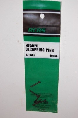 RCBS Headed Decapping Pins (5-Pack)