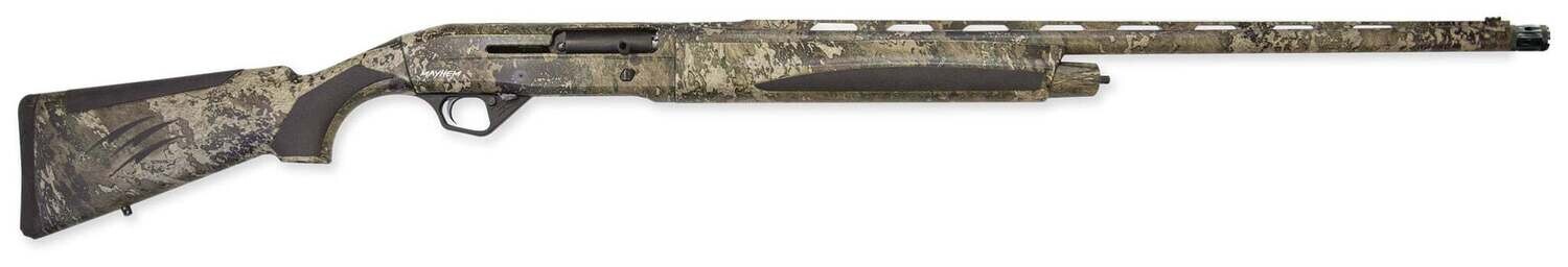 Fierce Mayhem 12 Gauge 3 1/2&quot; Chamber 28&quot; Barrel True Timber Prairie Camo Stock Semi-Auto Shotgun