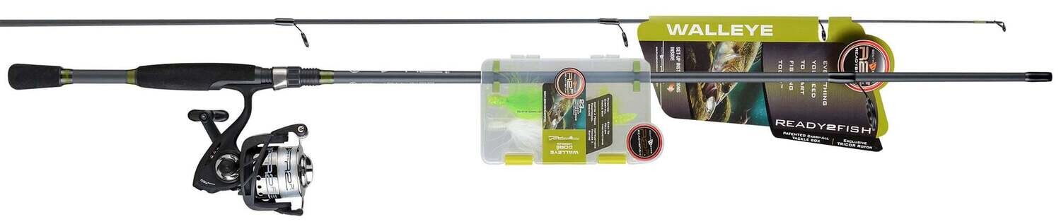 South Bend Ready 2 Fish Walleye w/23 Piece Tackle Kit