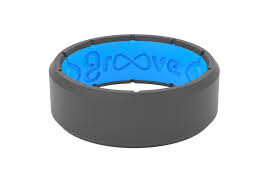 Groove Life Men's Ring , Color: Edge Deep Stone Grey, Size: 9