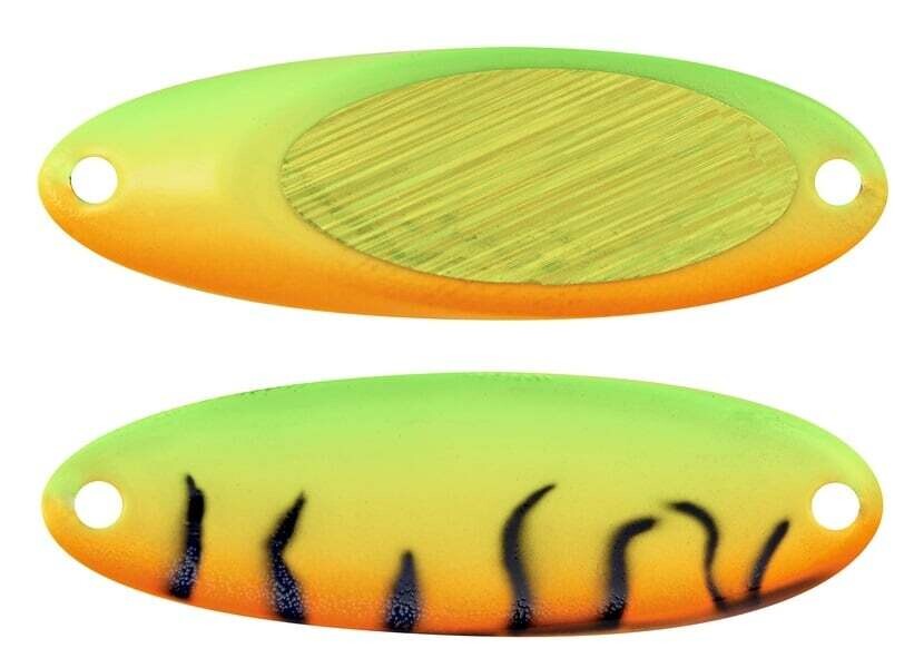 Celsius Eye-Jacker Jigging Spoon , Color: Firetiger, Size: 1/5 oz