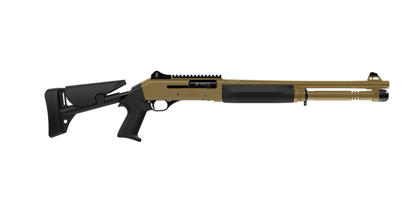 Canuck Elite Operator 12 Gauge 3&quot; Chamber 19&quot; Barrel FDE Semi-Auto Shotgun