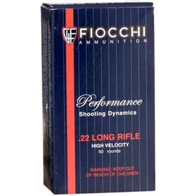 Fiocchi 22LR High Velocity (50 Rounds)
