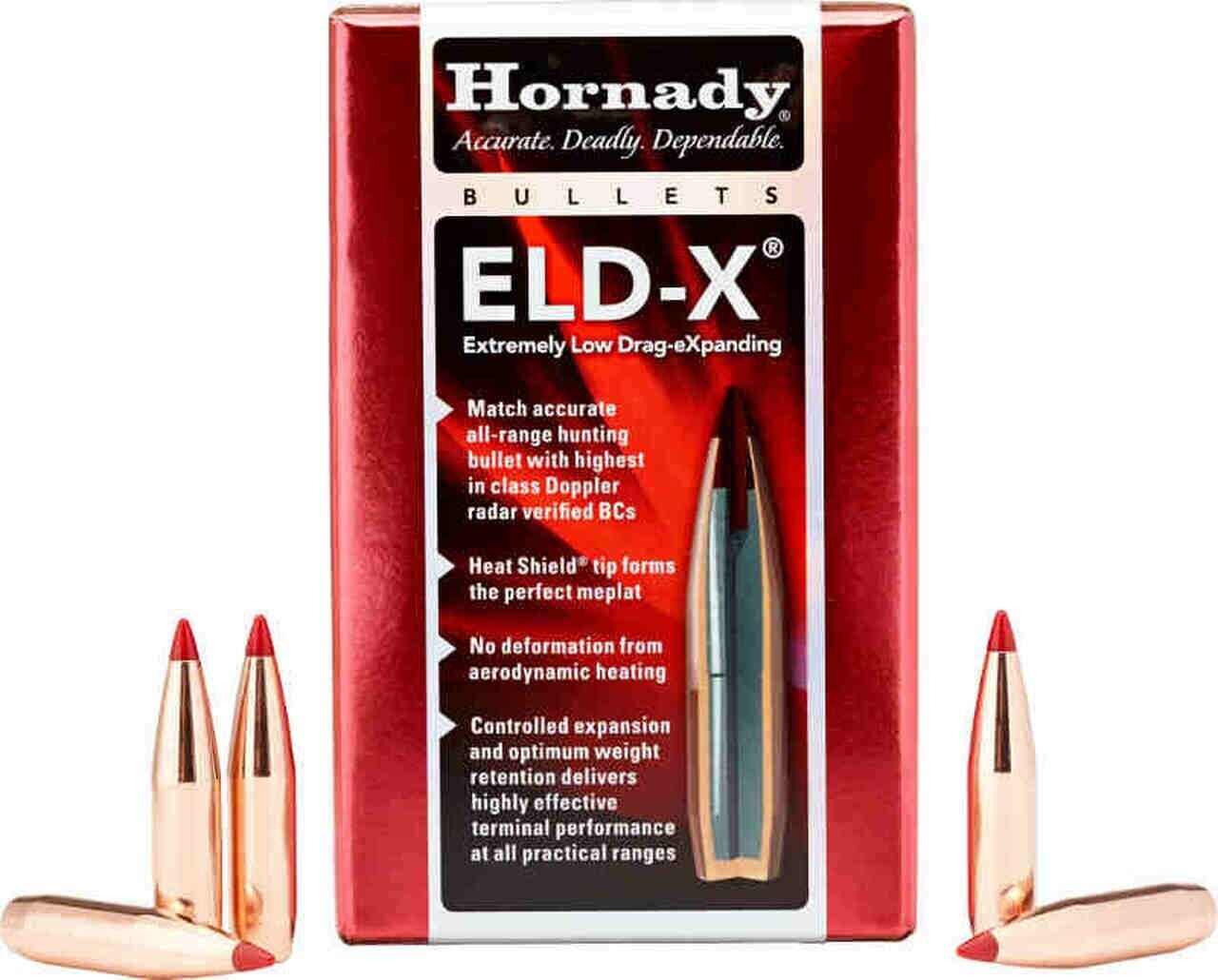 Hornady ELD-X 6mm 90 Grain .243&quot; (100 Count)