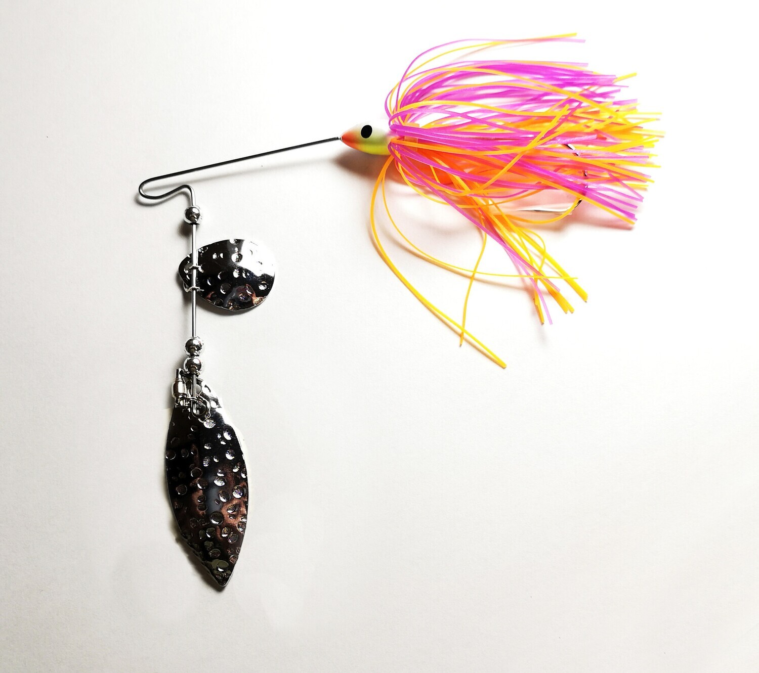 Bell Outdoors Spinner Bait Double Willow, Color: Orange/Purple