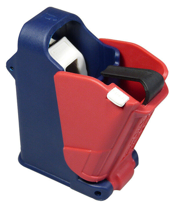Maglula UpLula Pistol Magazine Loader & Unloader Blue/Red