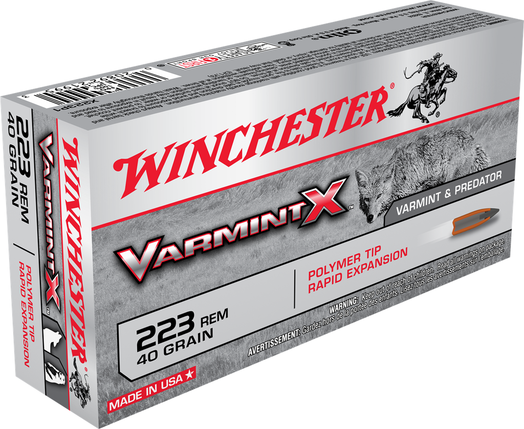 Winchester Varmint X 223 Rem 40 Grain (20 Rounds)