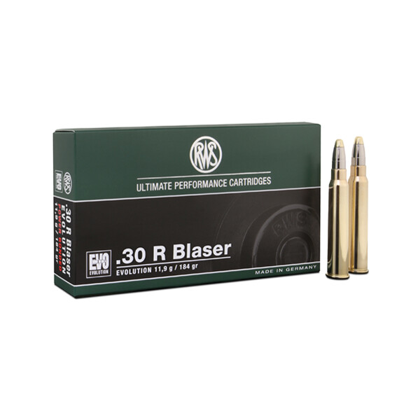 RWS .30 R Blaser Evolution Power Bonded 184 Grain (20 Rounds)