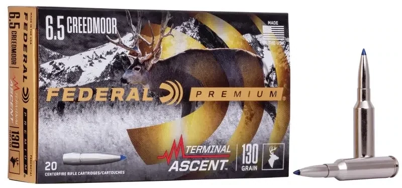 Federal Premium Terminal Ascent 6.5 Creedmoor 130 Grain (20 Rounds)