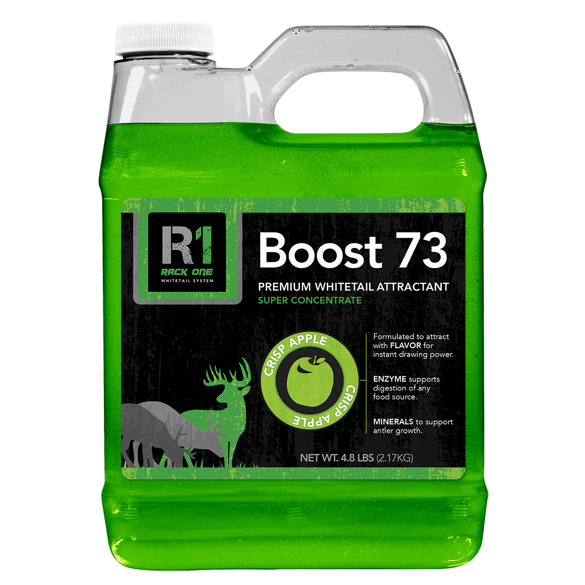 Rack One Boost 73 Premium Whitetail Attractant 2.17kg Crisp Apple