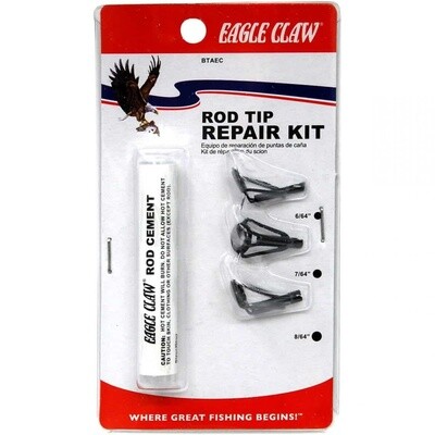 Eagle Claw Rod Tip Repair Kit (4 Count)