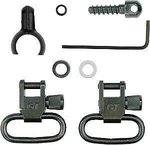 Grovtec 1" Loop 2 Piece Barrel Band Swivel Set