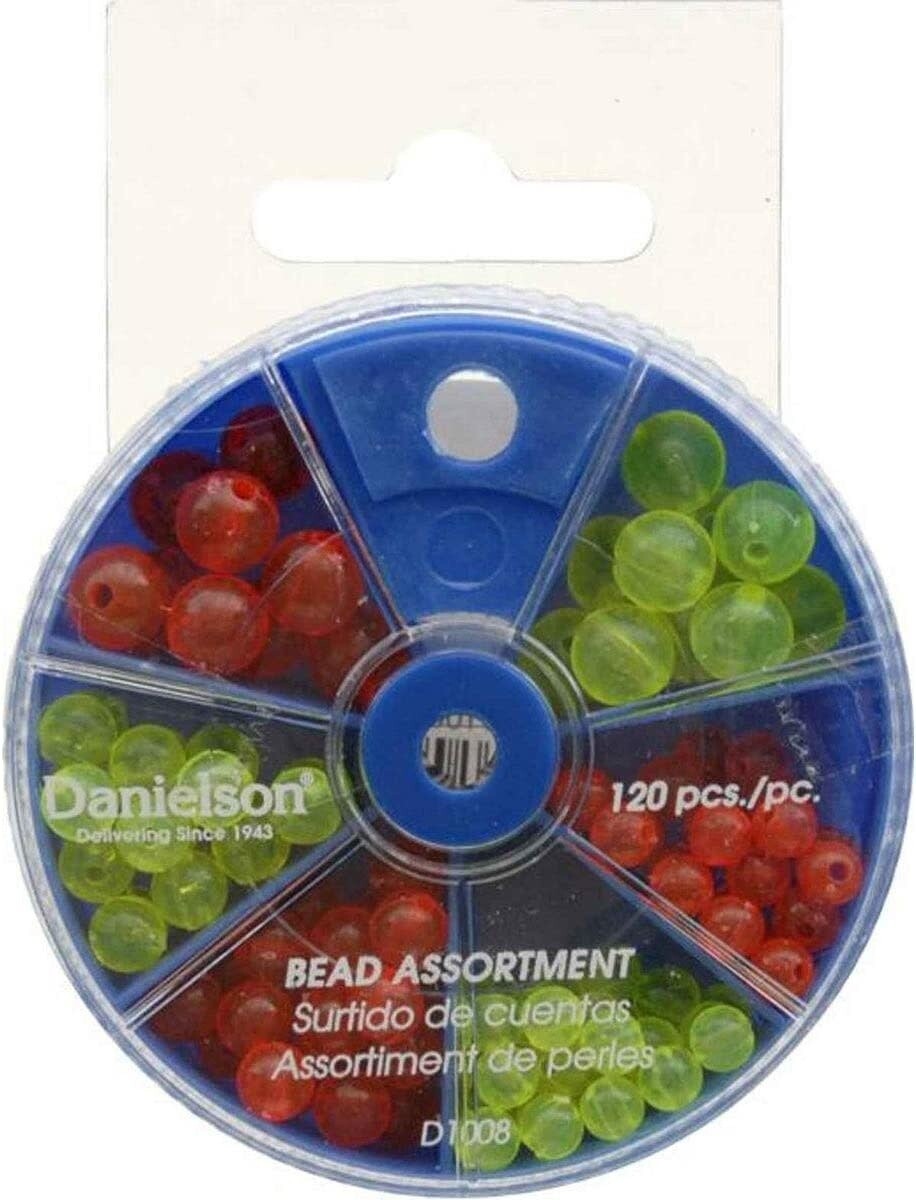 Danielson Bead Assortment Dial Box (120 Count)