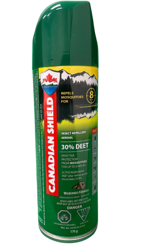 Canadian Shield Insect Repellent Aerosol 30% Deet 170g