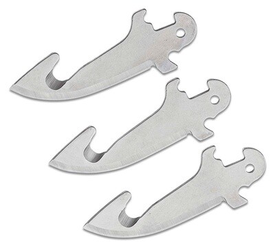 Cold Steel Click-N-Cut Replacement Blades 3-Pack w/ Gut Hook