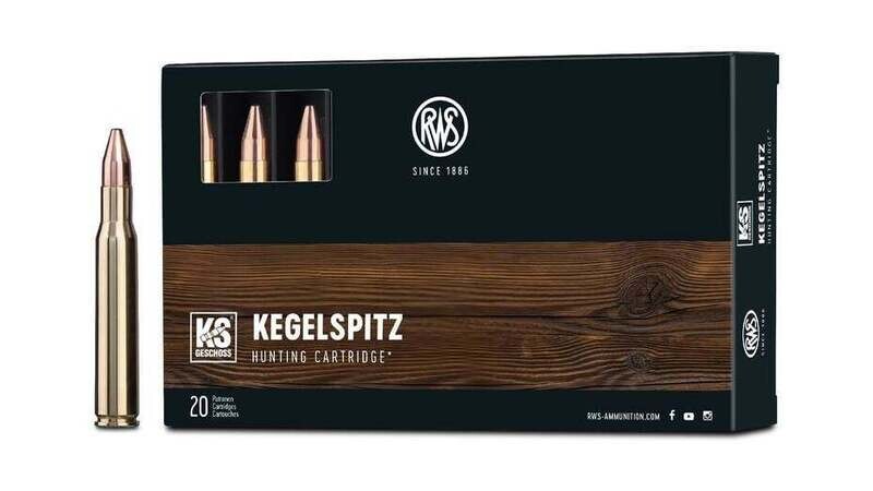 RWS 30-06 165 Grain Kegelspitz (20 Cartridges)