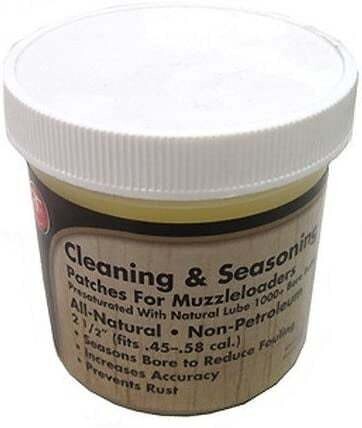 Thompson Centre Natural Lube 1000+ Bore Butter Seasoning Patches