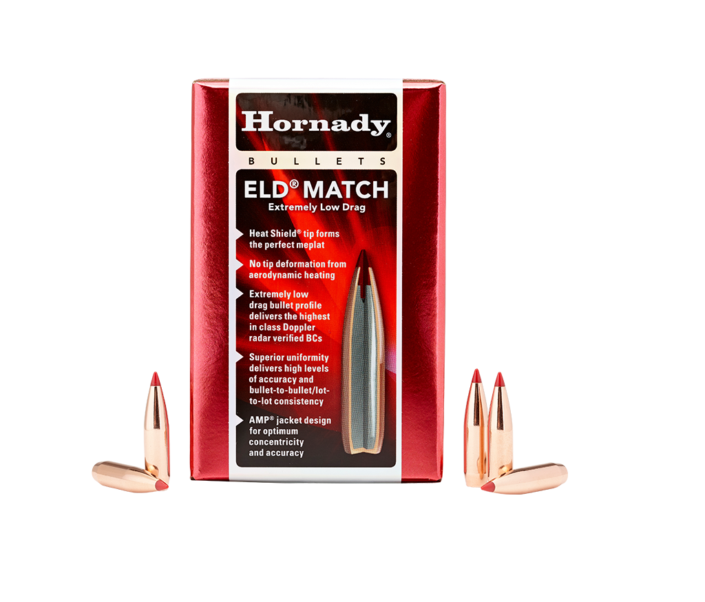 Hornady ELD Match 6.5mm 130 Grain .264"