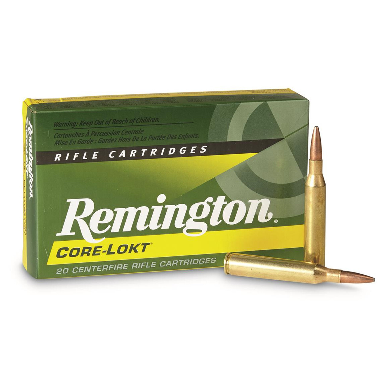 Remington Core-Lokt 25-06 Rem 120 Grain PSP (20 Rounds)