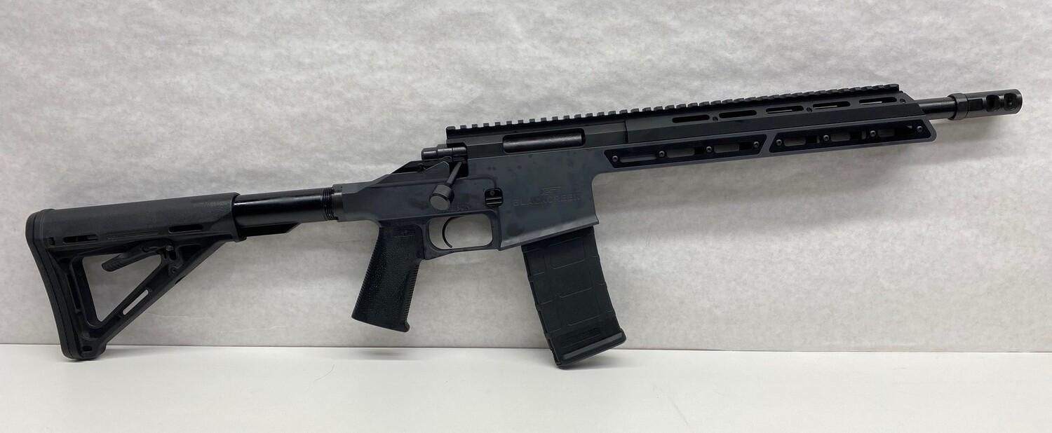 Black Creek Labs MRX Bison Scout 5.56 Nato 12.5&quot; Barrel Gray Bolt-Action Rifle