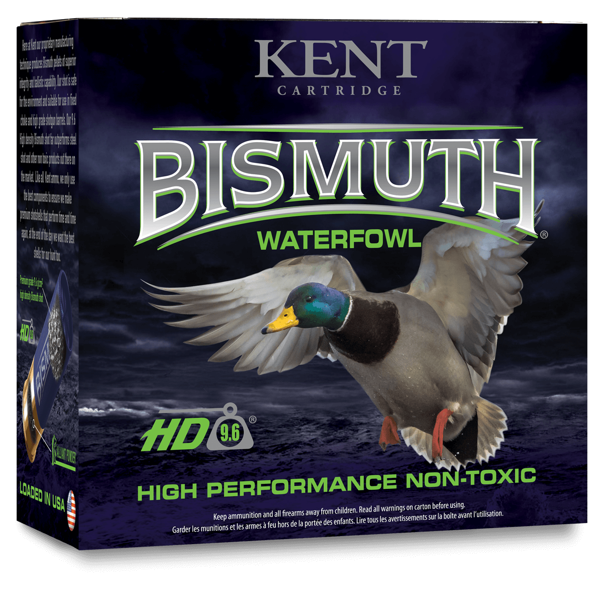 Kent HD Bismuth Waterfowl 12 Gauge 3" 1 3/8 oz #4 (25 Rounds)