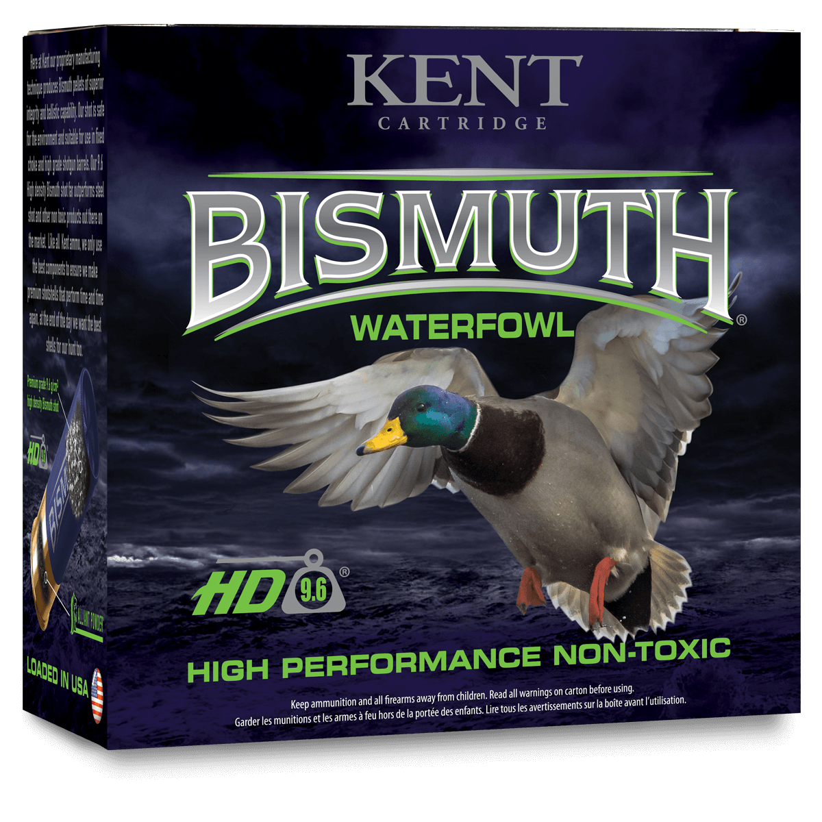 Kent HD Bismuth Waterfowl 12 Gauge 3&quot; 1 3/8 oz #4 (25 Rounds)
