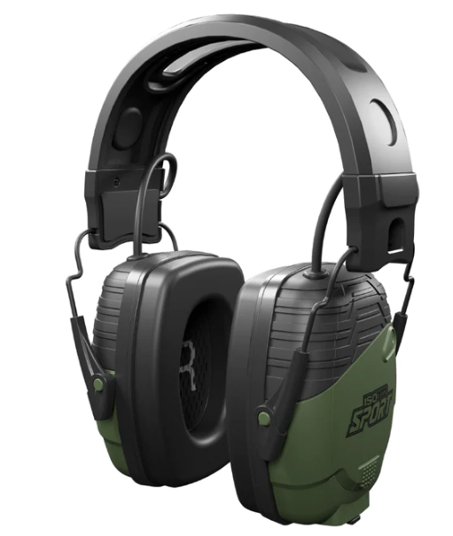 ISOtunes Sport Defy Tactical Hearing Protection Passive Earmuffs w/ Bluetooth 25NRR